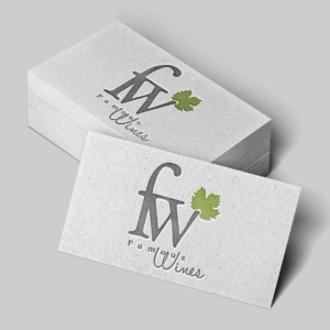 Cartes de visites Famous Wine-miniature